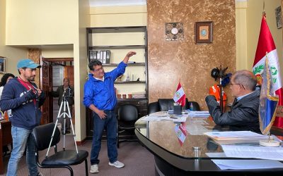 El alcalde de la Municipalidad Provincial de Huaraz